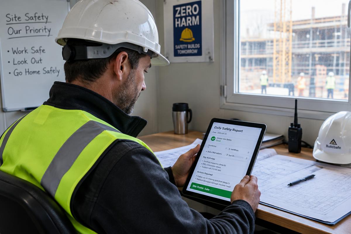 Construction Guard: Daily safety log