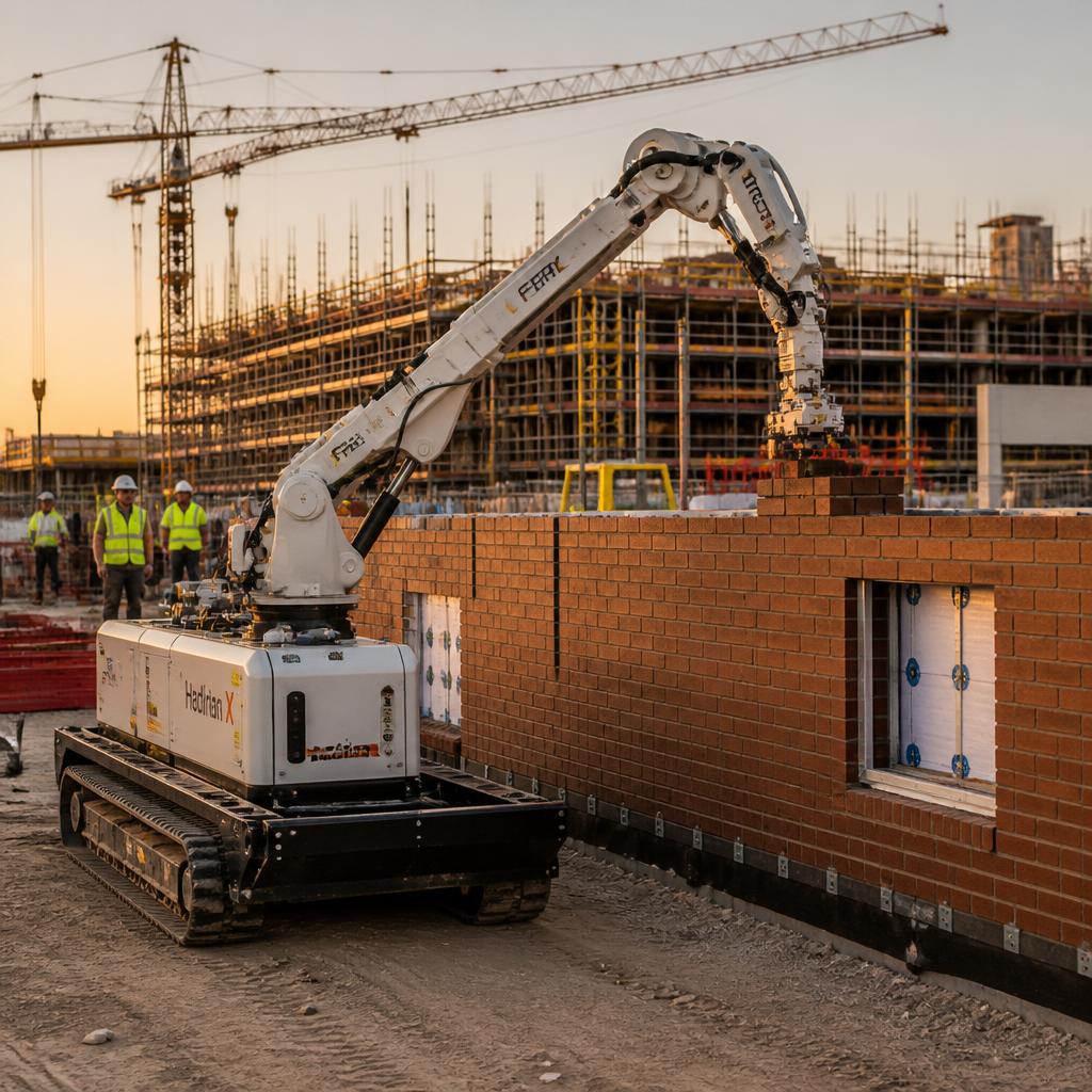 Robotics on the Construction Site 2026: Layout, Rebar, Bricks, and Inspection