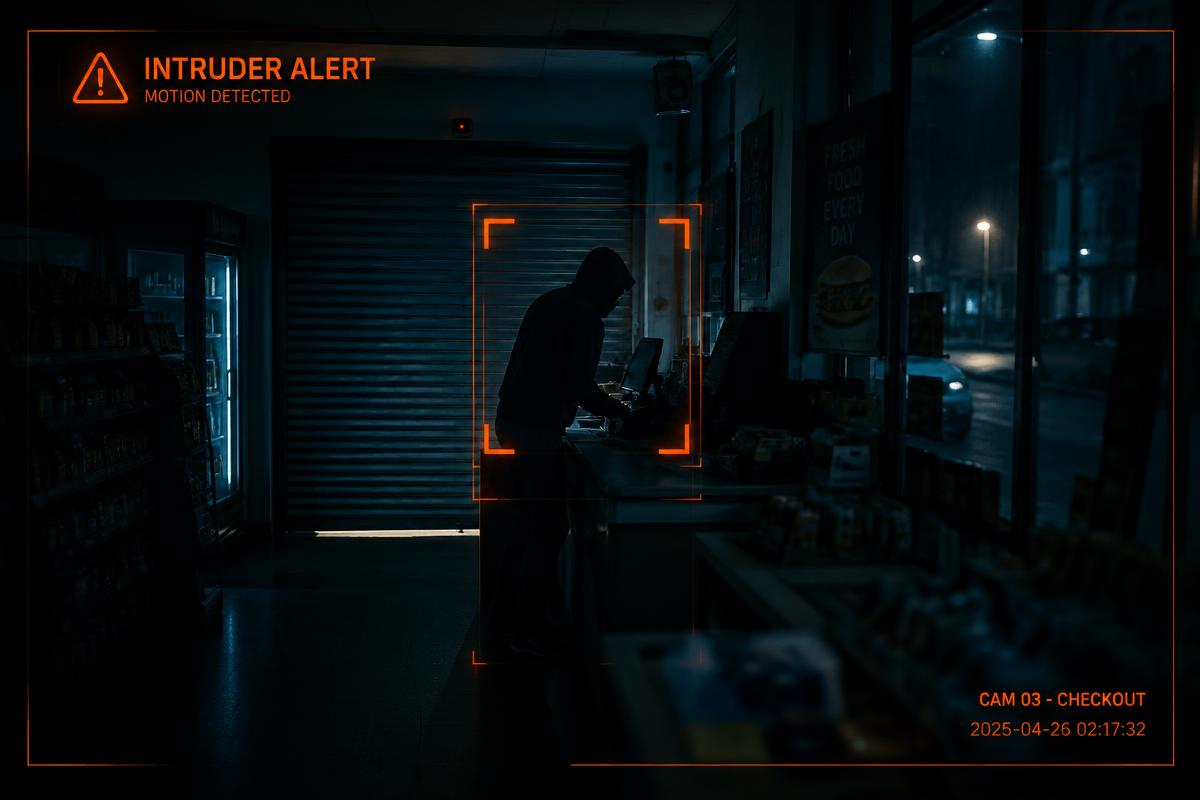 Retail Guard: After-hours intruder