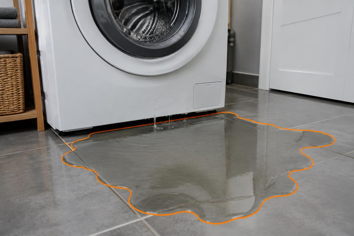 Home Safety Guard: Water on the floor